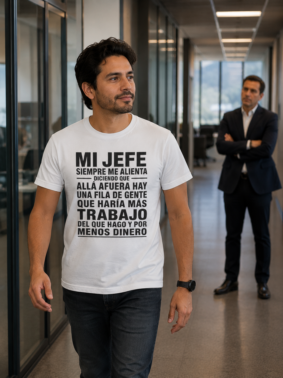 Más trabajo del que hago y por menos dinero