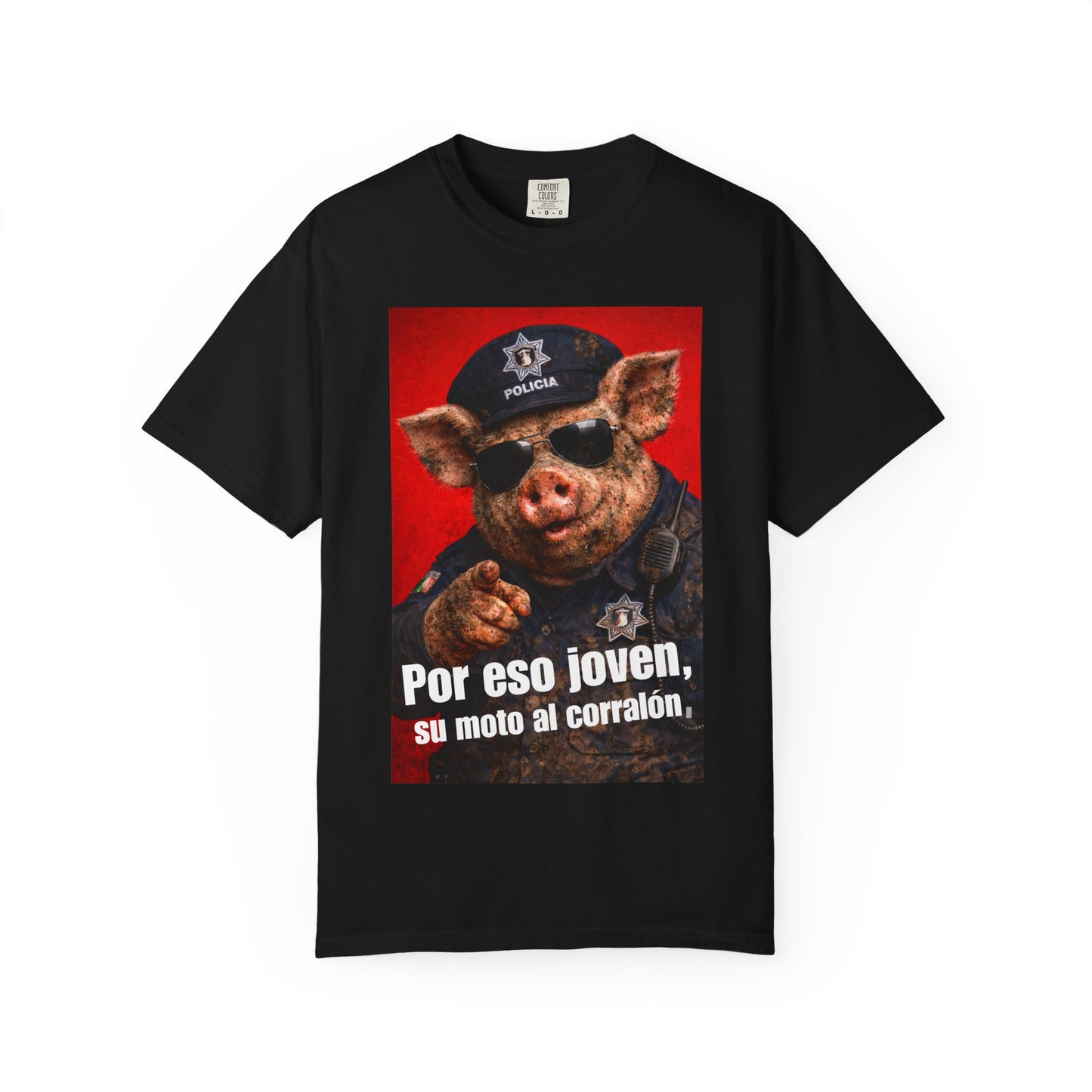 Su moto al corralón