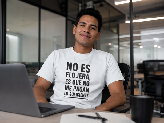 No es flojera, es que no me pagan lo suficiente